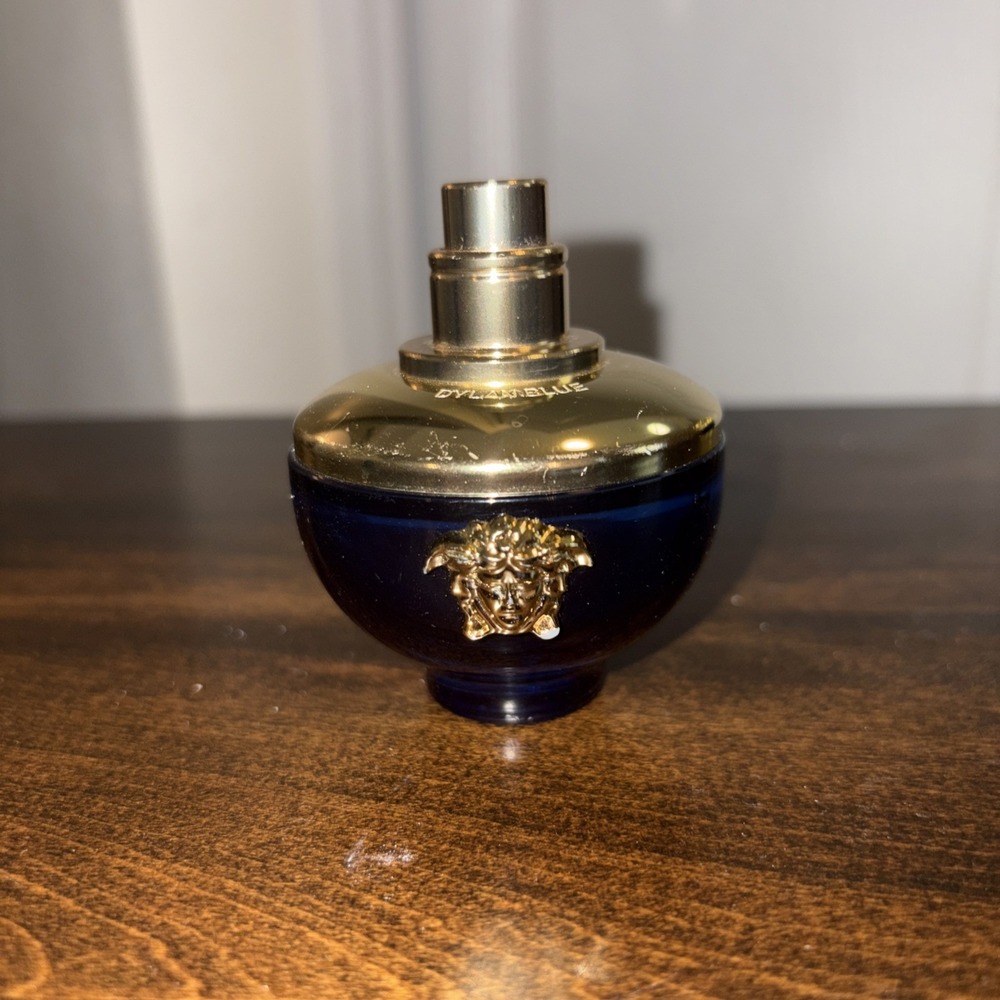 EMPTY BOTTLE! Versace Dylan Blue by Versace 30ml , 1 oz. No Lid